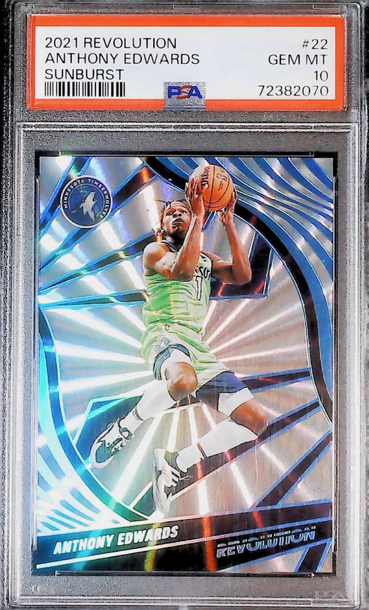 Anthony Edwards Revolution /60 PSA 10