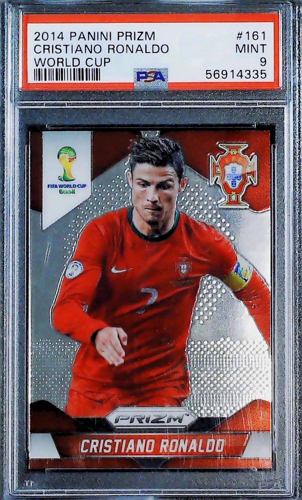 2014 PANINI PRIZM WORLD CUP #161 CRISTIANO RONALDO