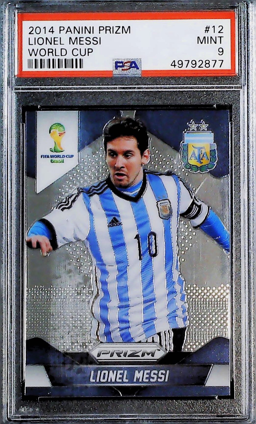 2014 PANINI PRIZM WORLD CUP #12 LIONEL MESSI