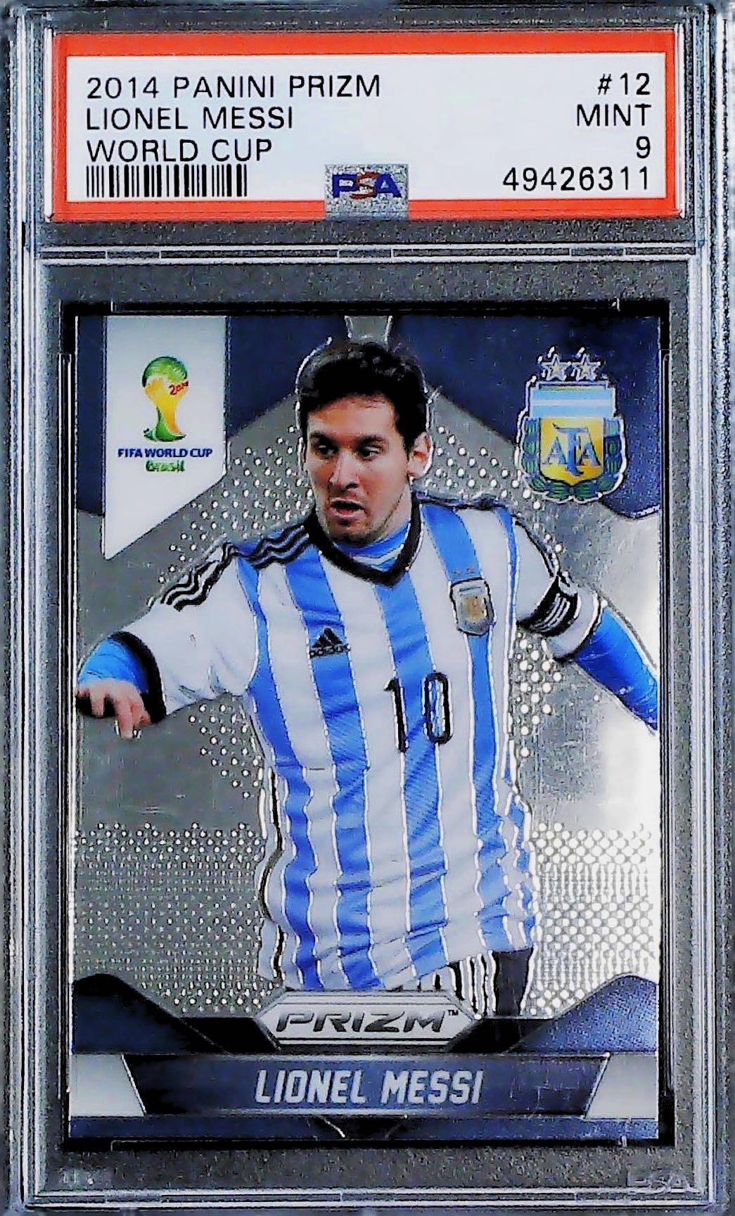 2014 PANINI PRIZM WORLD CUP #12 LIONEL MESSI