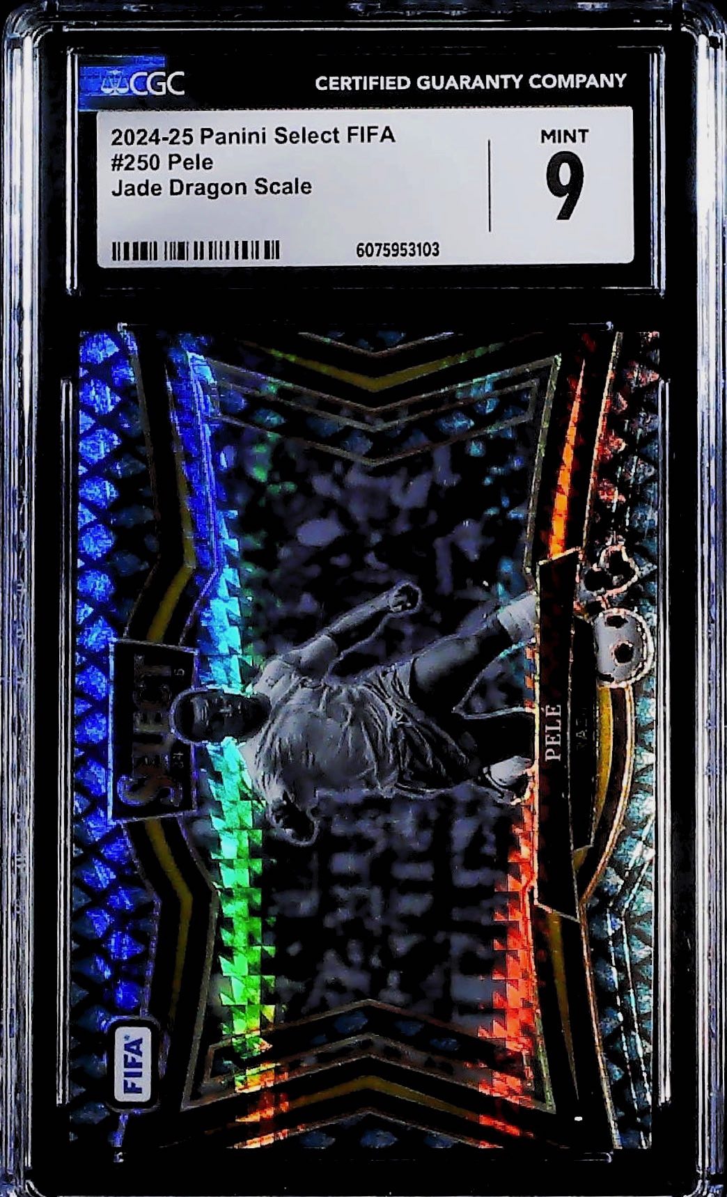 2024-25 PANINI SELECT JADE DRAGON SCALE PELE