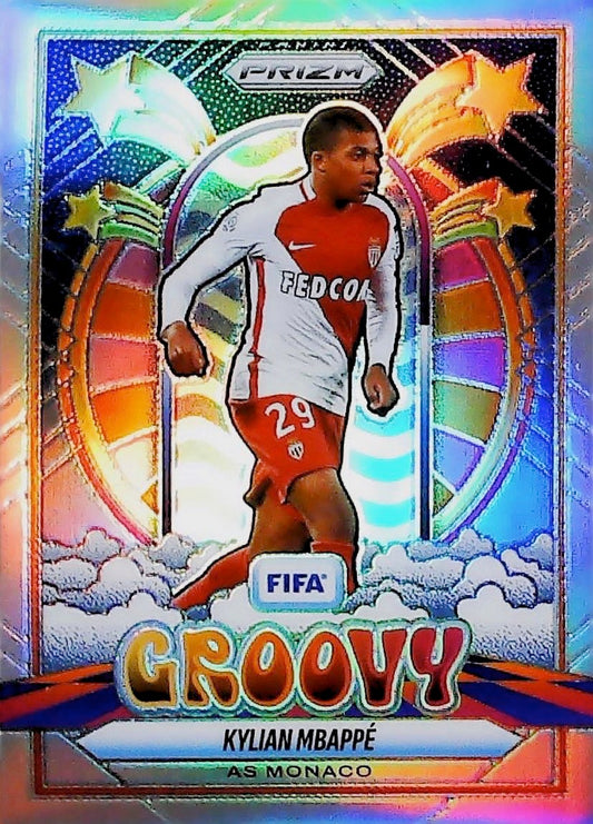 2025-26 KYLIAN MBAPPE GROOVY PRIZM SSP