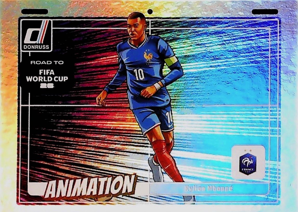 2025-26 KYLIAN MBAPPE ANIMATION DONRUSS SSP