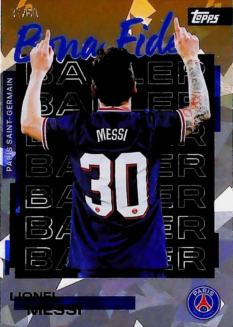2026 LIONEL MESSI BONA FIDE BALLER 750 #BFB-LM