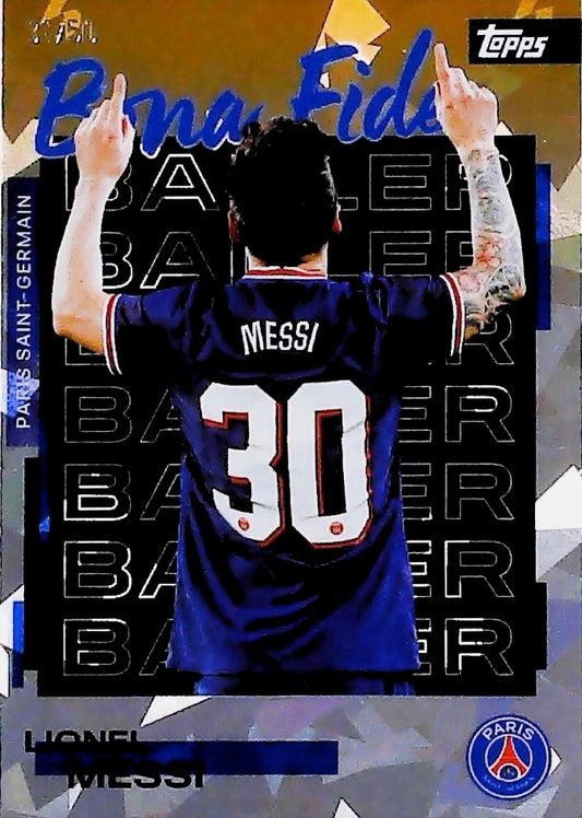 2026 LIONEL MESSI BONA FIDE BALLER 750 #BFB-LM