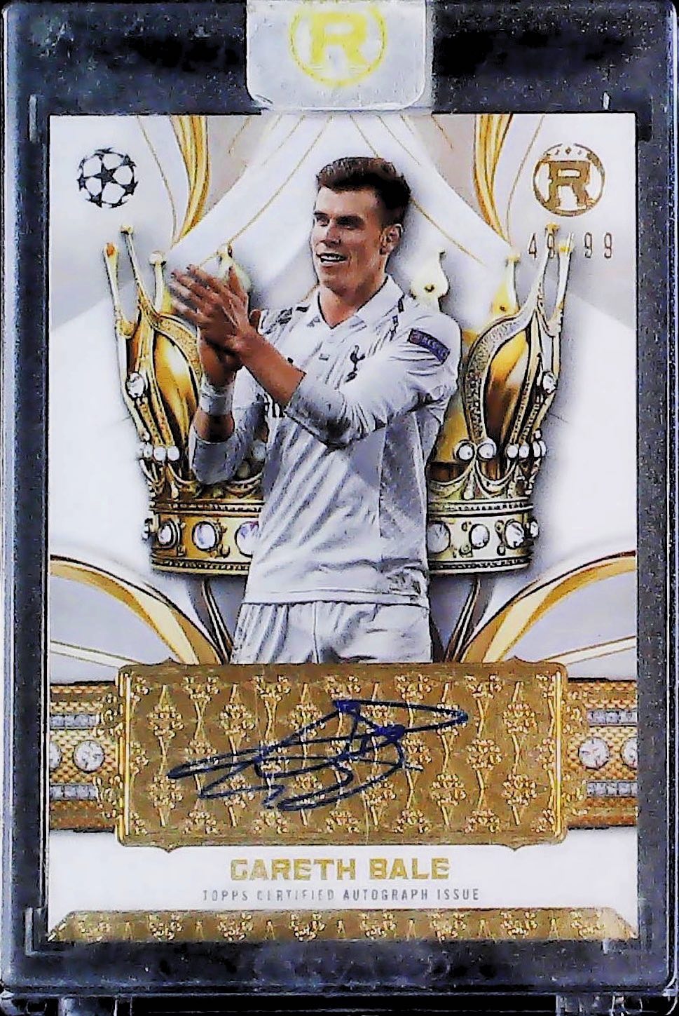 2025 CROWNED LEGEND AUTOGRAPH GARTH BALE /99 #CLA-GB