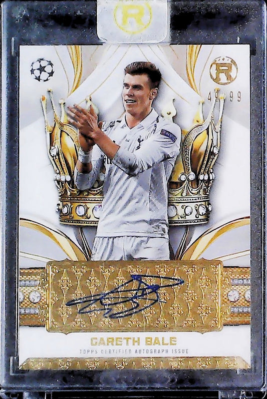 2025 CROWNED LEGEND AUTOGRAPH GARTH BALE /99 #CLA-GB