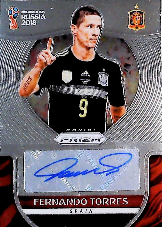 2018 FERNANDO TORRES AUTOGRAPH #S-FT