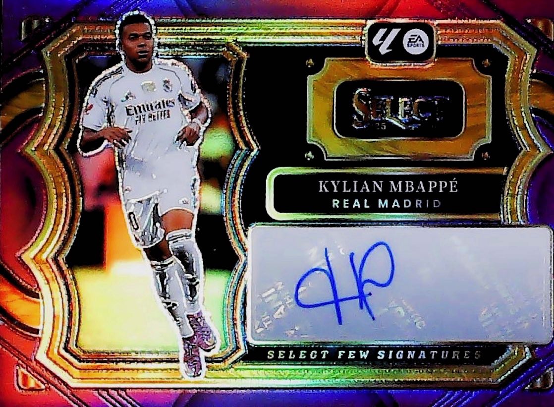 2025-26 KYLIAN MBAPPE SELECT FEW SIGNATURES /49 #SF-KM