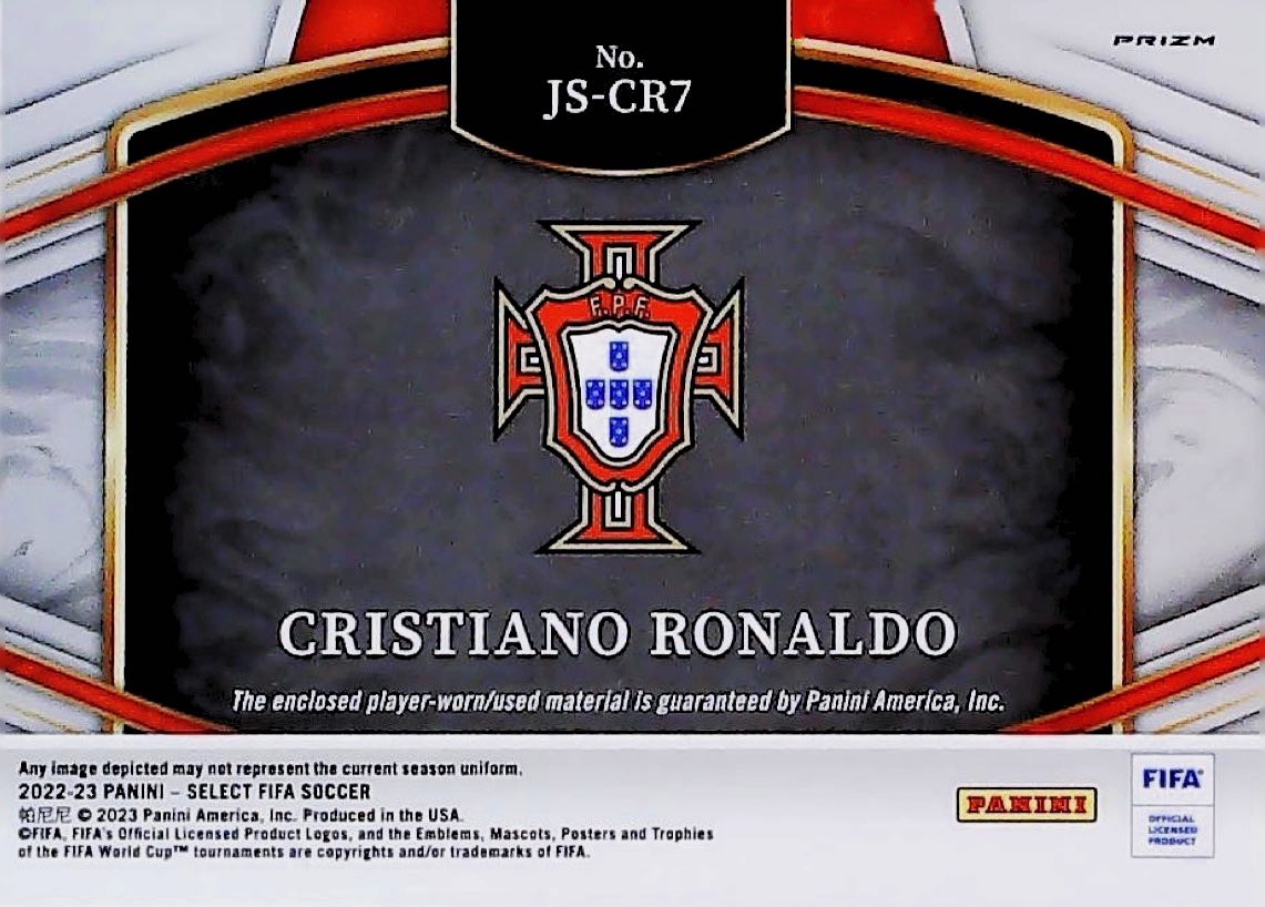 2022-23 CRISTIANO RONALDO JUMBO PATCH #JS-CR7