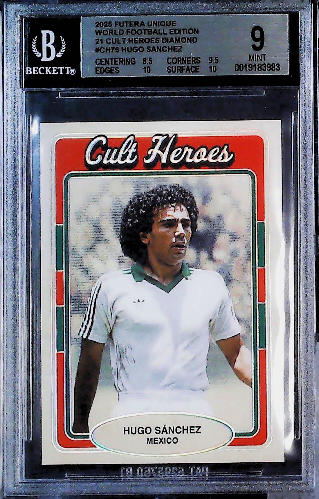 2025 HUGO SANCHEZ CULT HEROES DIAMOND 1/1 FUTERA&nbsp;