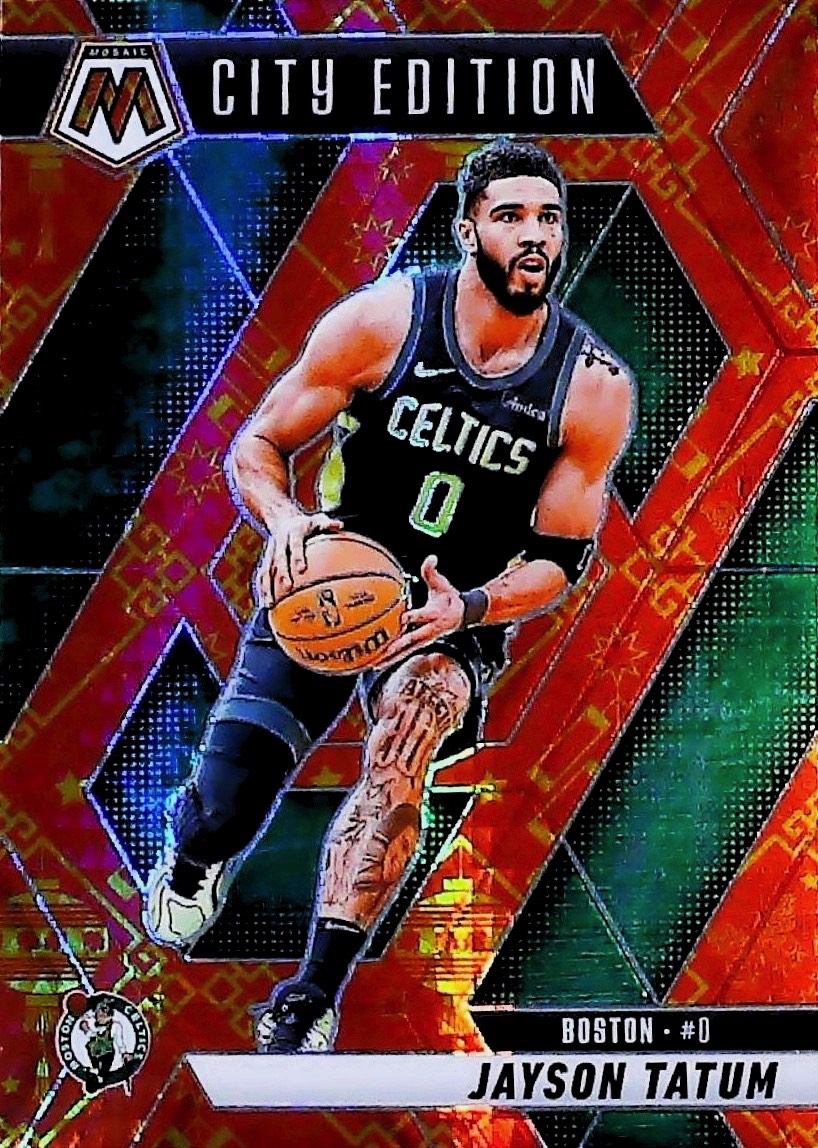 2024-25 JAYSON TATUM CITY EDITION /8 #287