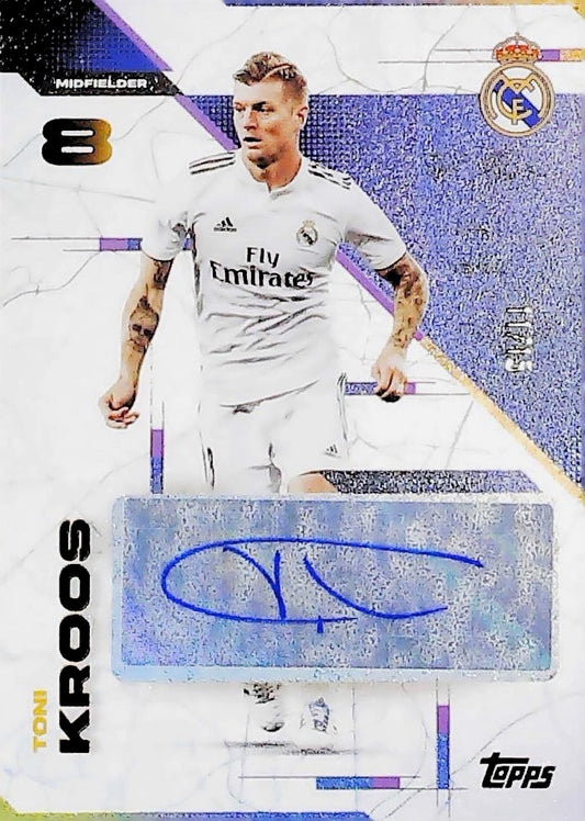 2025 TONI KROOS LOS BLANCOS AUTOGRAPH /15 #MM-TK