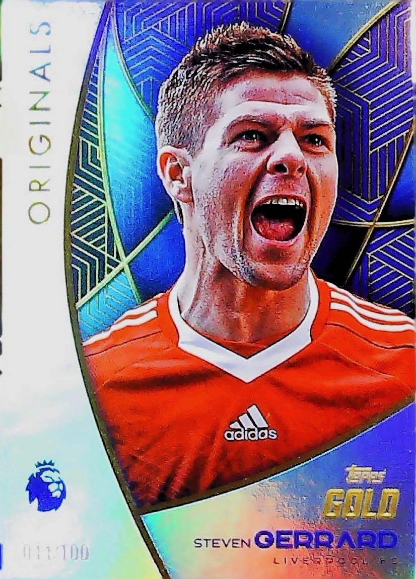 2025 STEVEN GERRARD ORIGINALS GOLD /100 SP
