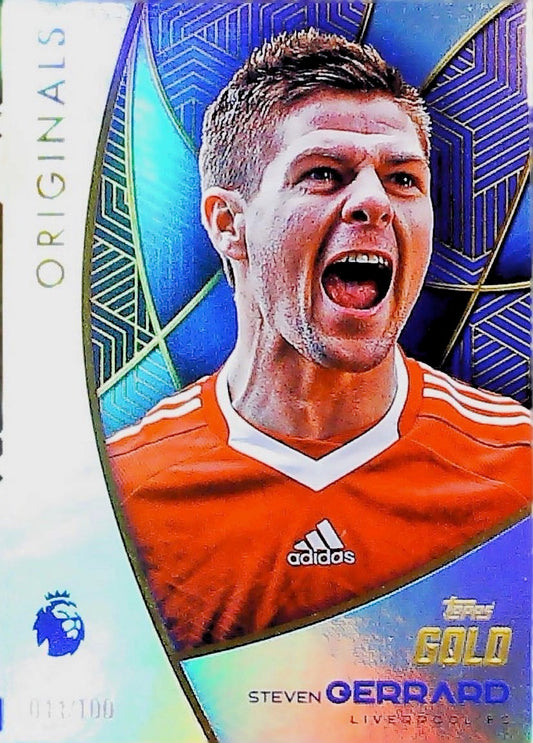 2025 STEVEN GERRARD ORIGINALS GOLD /100 SP
