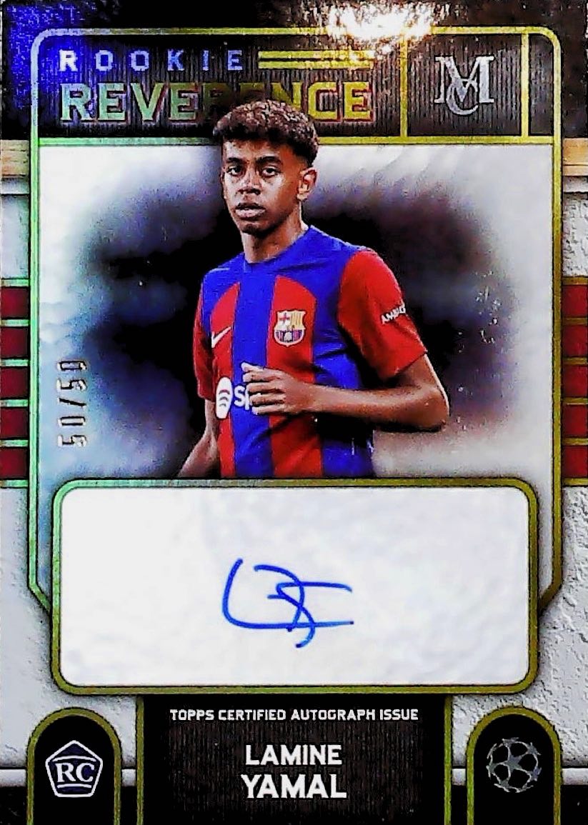 2024 LAMINE YAMAL ROOKIE REVERENCE MUSEUM /50 #RRA-LY