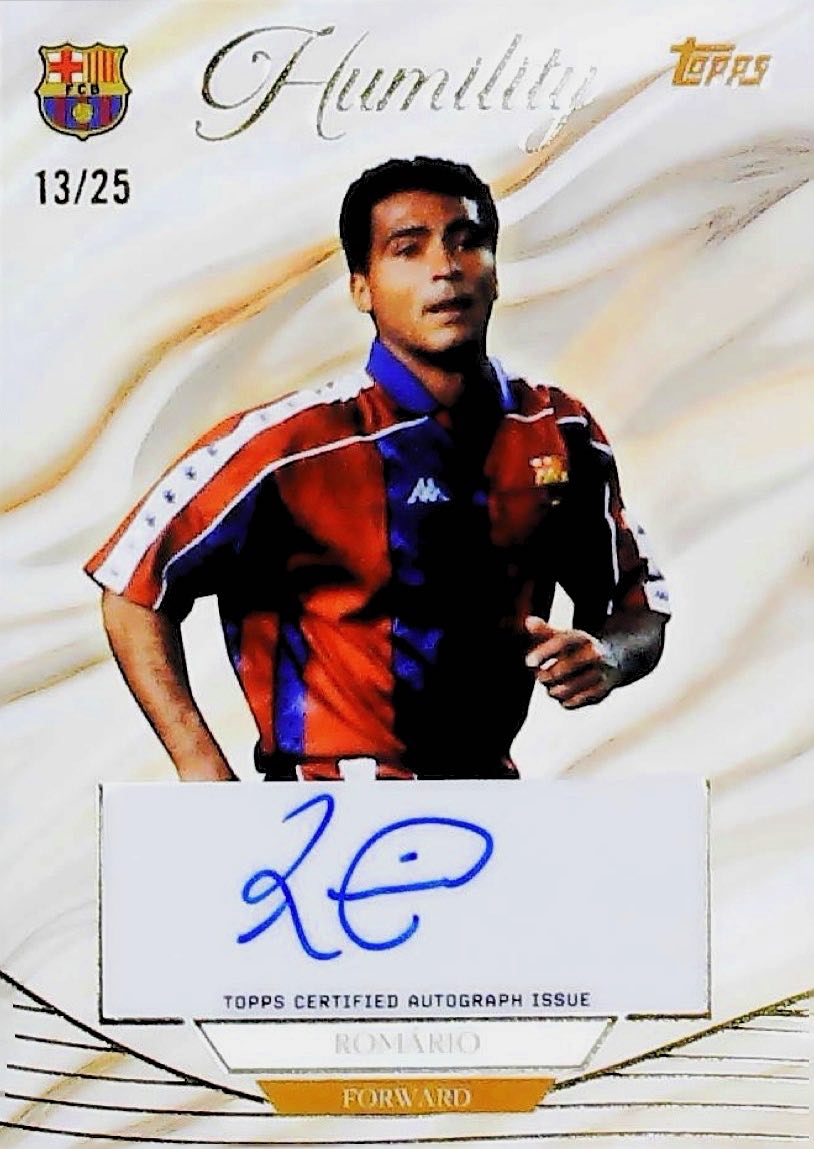2025 ROMARIO HUMILITY FOREVER AUTOGRAPH /25 #BI-RO