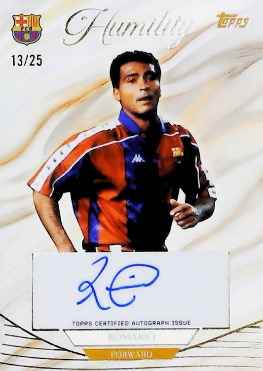 2025 ROMARIO HUMILITY FOREVER AUTOGRAPH /25 #BI-RO