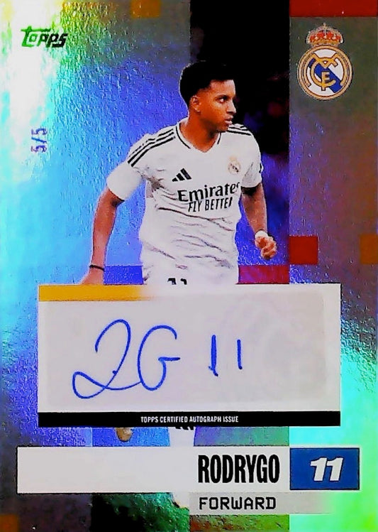 2025 RODRYGO TEAM SET AUTOGRAPH /5 #BA-RD