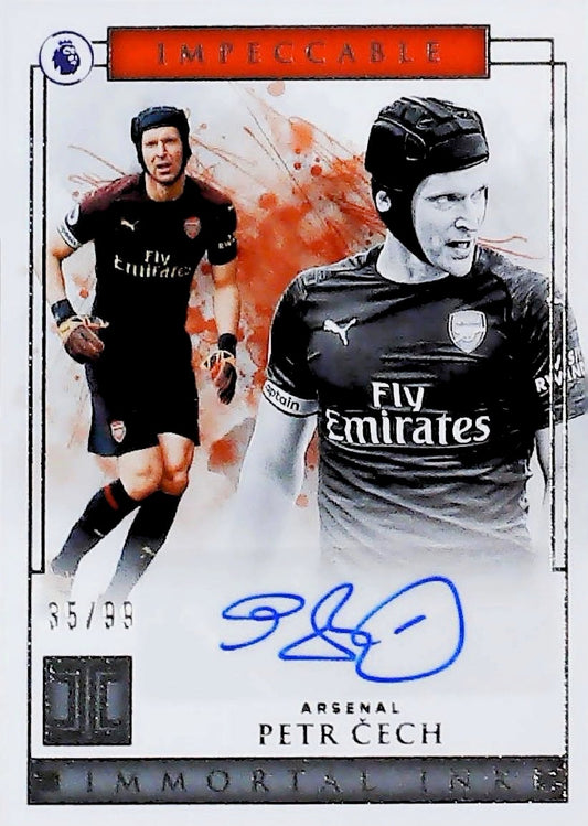 2019-20 PETR CECH IMPECCABLE IMMORTAL INK #IM-PC