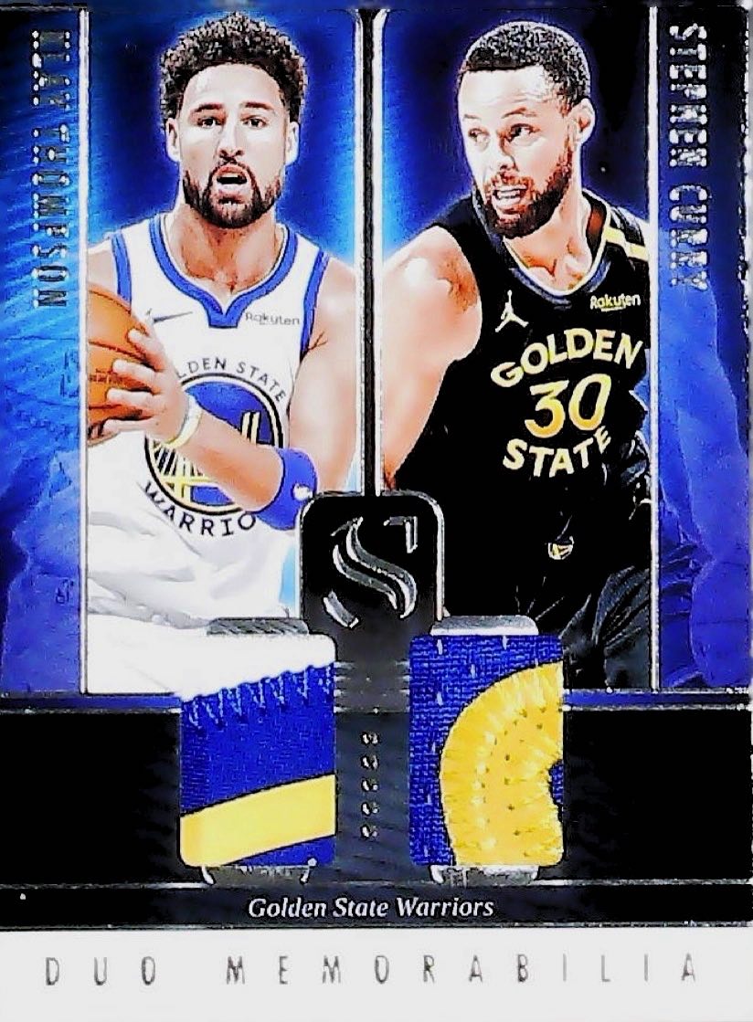 2024-25 DUO MEMORABILIA KLAY THOMPSON Y STEPHEN CURRY #DUO-GSW