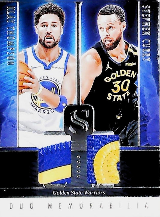 2024-25 DUO MEMORABILIA KLAY THOMPSON Y STEPHEN CURRY #DUO-GSW