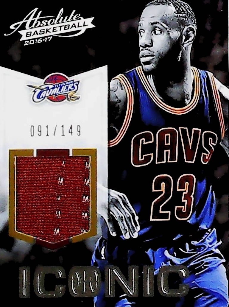 2016-17 ICONIC LEBRON JAMES #25