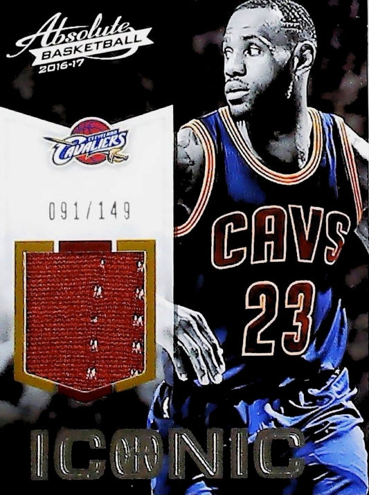 2016-17 ICONIC LEBRON JAMES #25