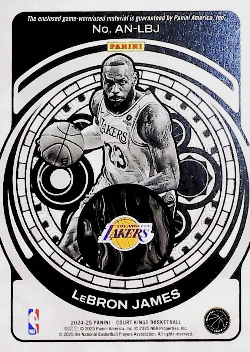2024-25 ART NOUVEAU LEBRON JAMES #AN-LBJ