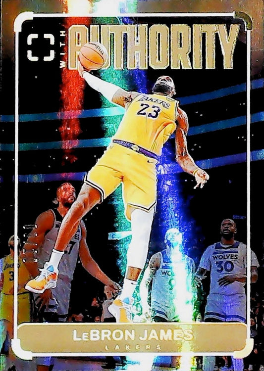 2024-25 WITH AUTHORITY LEBRON JAMES /10 #9