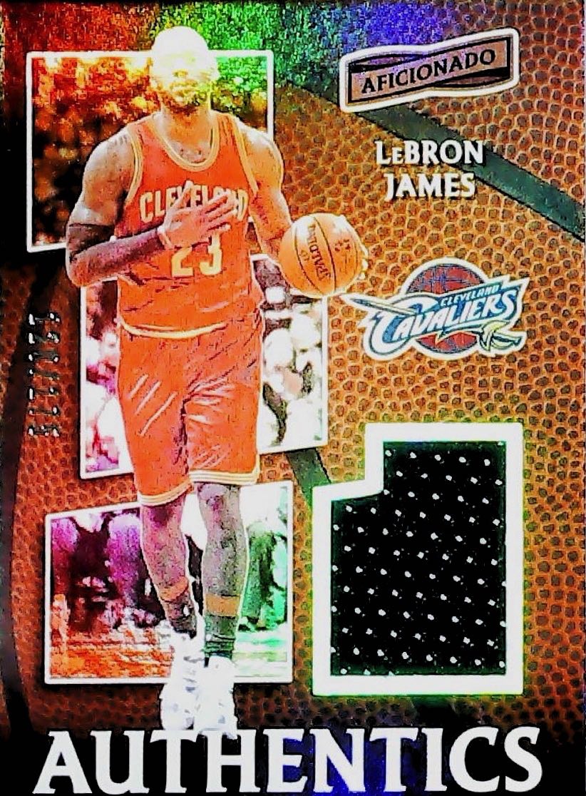 2016-17 LEBRON JAMES AUTHENTICS #62