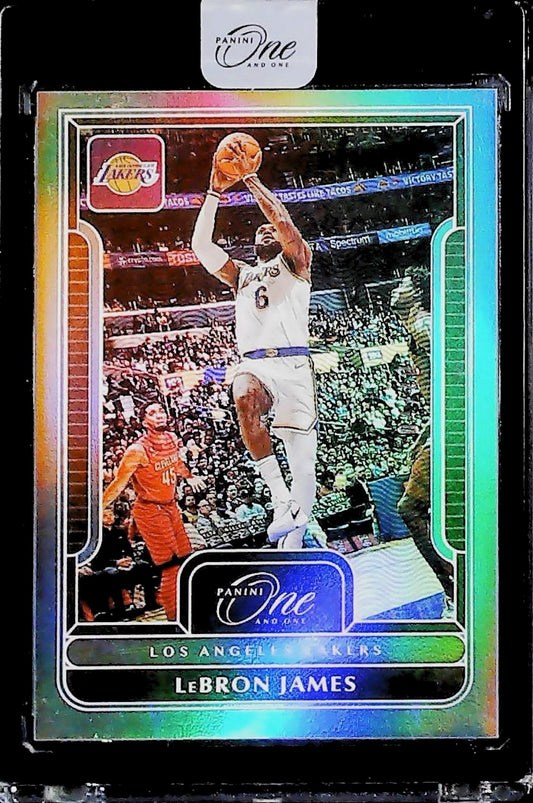 2023-24 LEBRON JAMES PANINI ONE AND ONE /40 #64