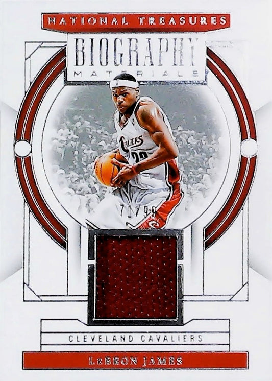 2023-24 LEBRON JAMES BIOGRAPHY MATERIALS #BGM-JAM