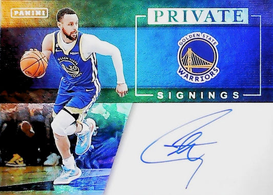 2023-24 PRIVATE SIGNINGS STEPHEN CURRY #PS-CUR