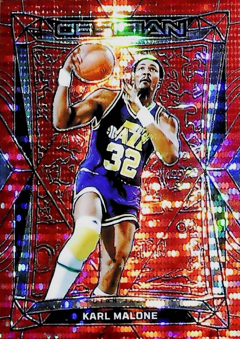 2023-24 KARL MALONE OBSIDIAN /8 #110