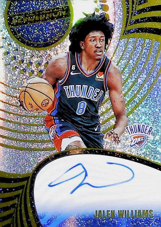 2023-24 JALEN WILLIAMS AUTOGRAPH REVOLUTION #A-JWT