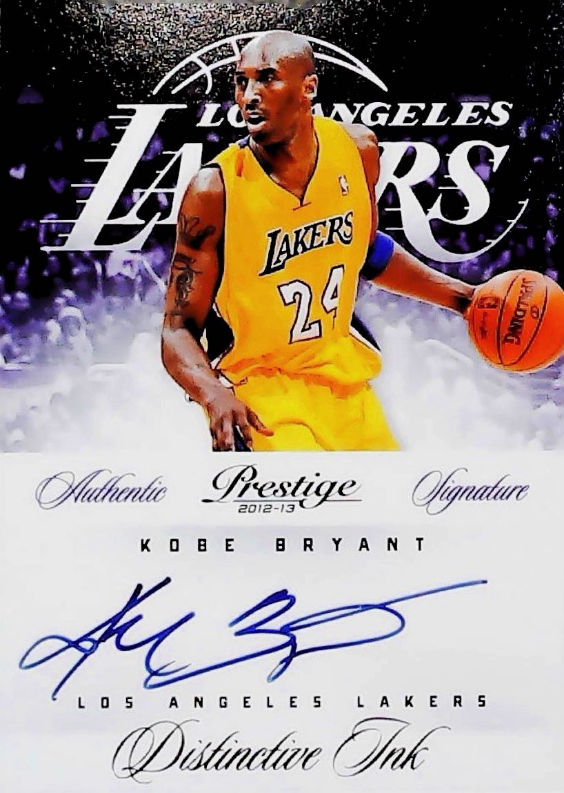 2012 DISTINCTIVE INK KOBE BRYANT&nbsp; #2
