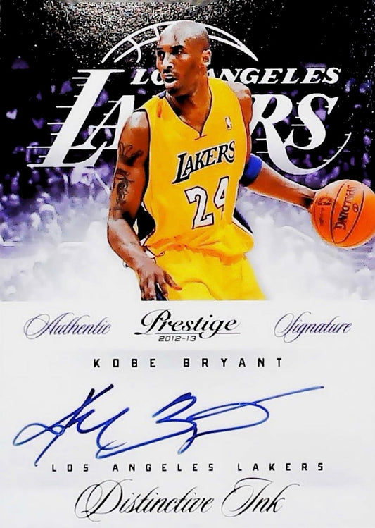 2012 DISTINCTIVE INK KOBE BRYANT&nbsp; #2