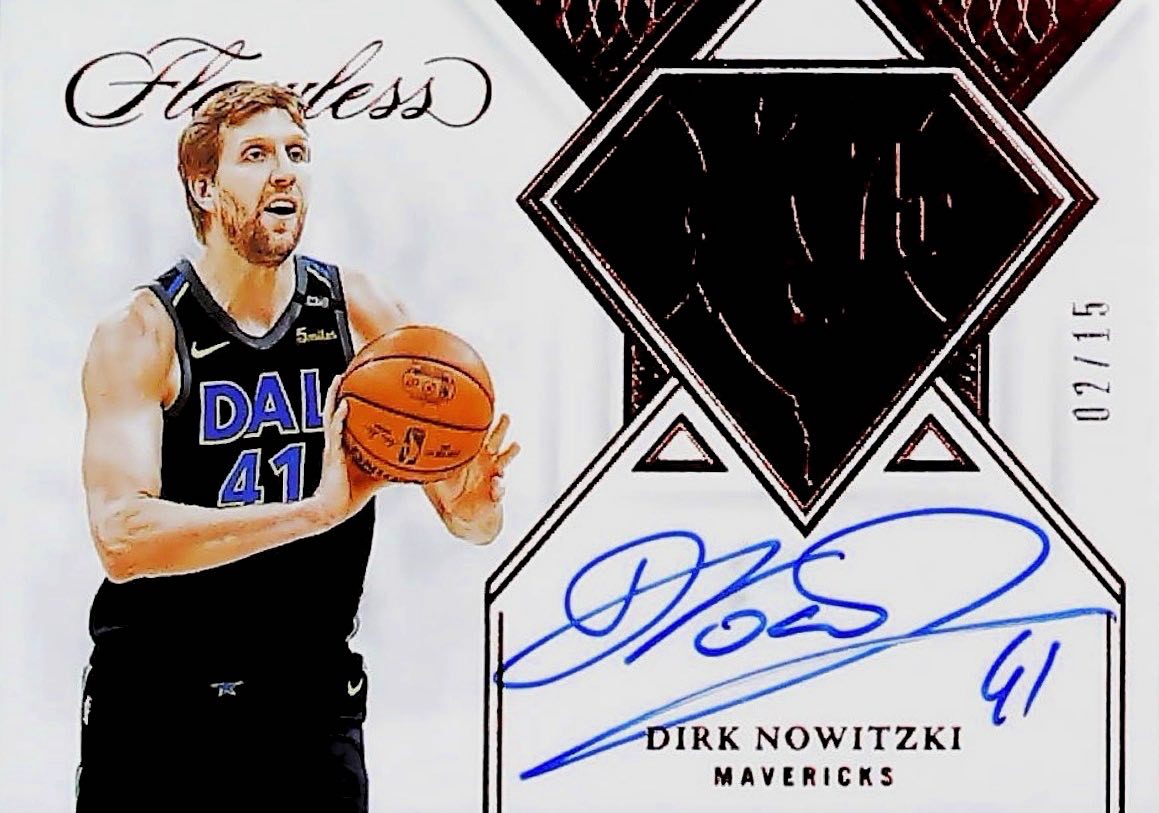 2021-22 DIRK NOWITZKI FLAWLESS 75TH #75A-DNW