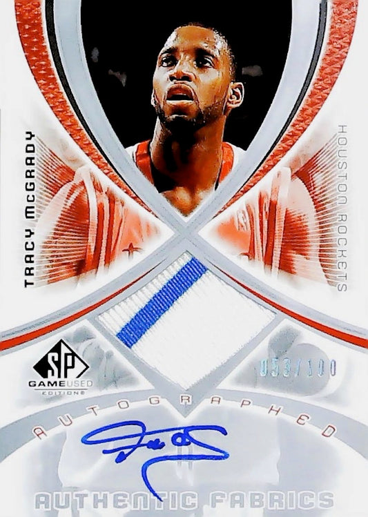 2005 TRACY MCGRADY AUTHENTIC FABRICS #AAF-TM