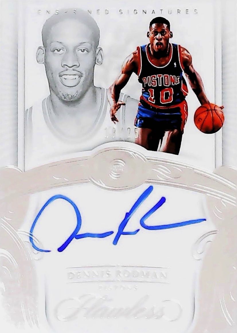 2017-18 DENNIS RODMAN FLAWLESS #ES-DR