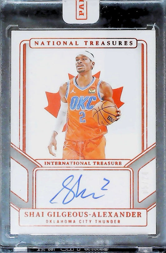 2024-25 SHAU GILGEOUS-ALEXANDER NT /24 ON CARD #ITA-SGA
