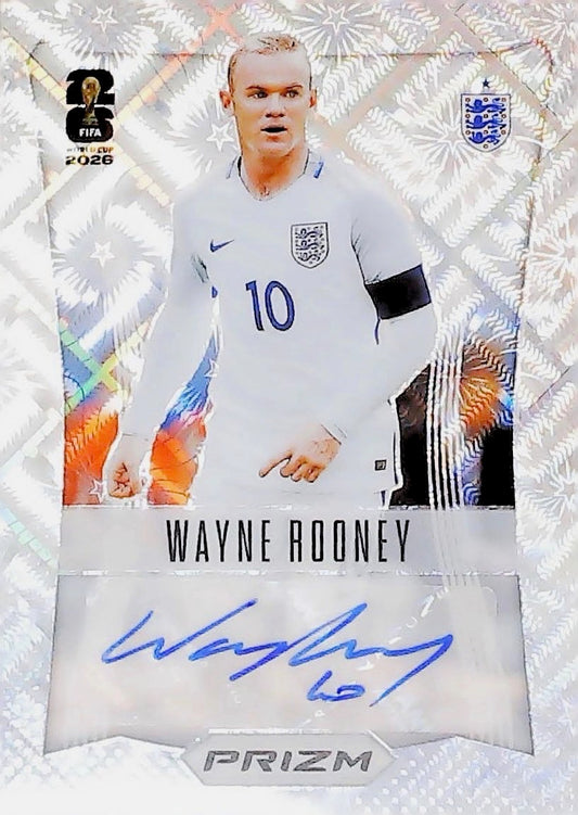 2026 WAYNE ROONEY PRIZM WORLD CUP AUTOGRAPH #12-WR
