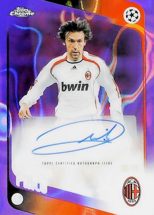2026 ANDREA PIRLO TOPPS CHROME /75 AUTOGRAPH #CLA-AP