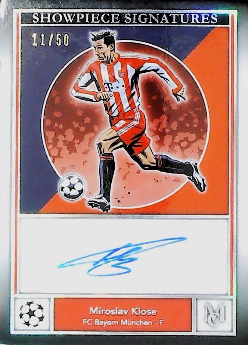 2025 MIROSLAV KLOSE SHOWPIECE SIGNATURES #SS-MK