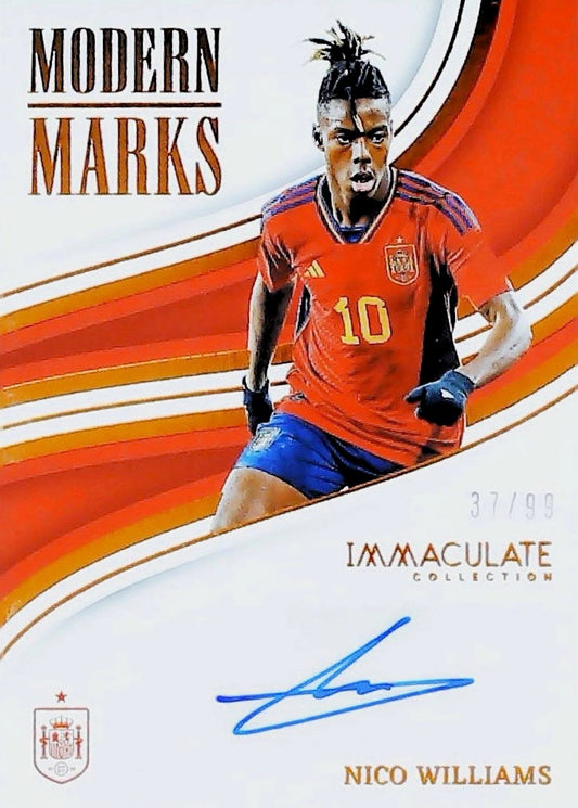 2023-24 NICO WILLIAMS MODERN MARKS /99 #MM-NW