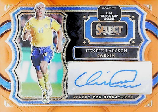 2026 HENRIK LARSSON AUTOGRAPH /49