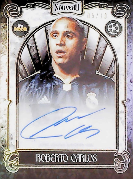 2025 ROBERTO CARLOS NOUVEAU /10 TOPPS DECO