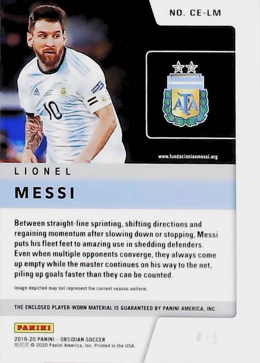 2019-20 LEO MESSI CUTTING EDGE /5 #CE-LM