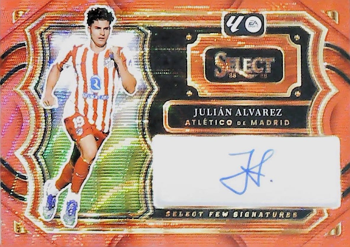 2025-26 JULIAN ALVAREZ AUTOGRAPH SELECT #SF-JA
